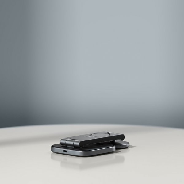 Satechi Trådløs Oplader 3-i-1 Foldbar Qi2 Trådløs Opladningsstander MagSafe