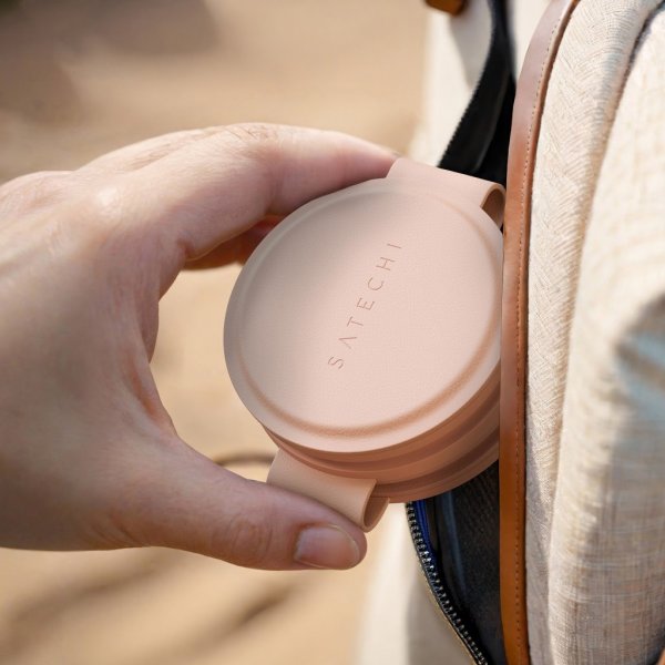 Satechi OntheGo 3-i-1 trådløs oplader Desert Rose
