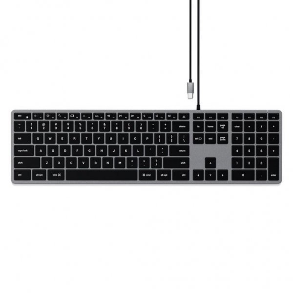 Satechi W3 USB-C-tastatur Nordisk layout