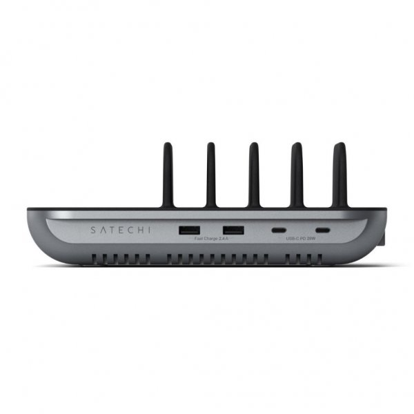 Satechi Dock5 USB-opladningsstation med trådløs opladning