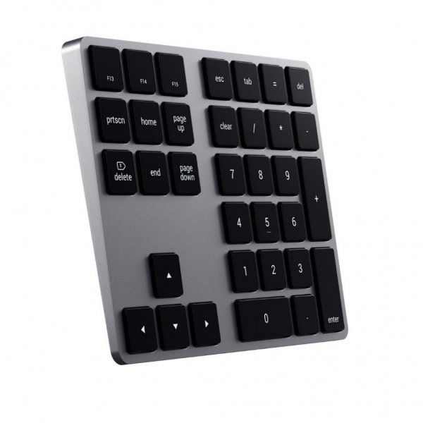 Satechi Trådløst Udvidet Numerisk Tastatur Space Gray