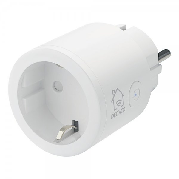 Deltaco Smart Home Starter Kit med Smart Plug og 2 RGB LED-pærer