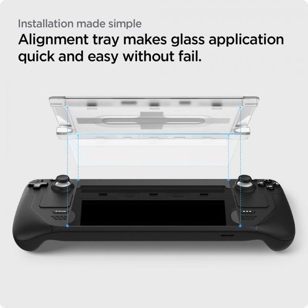 Spigen Steam Deck Skærmbeskytter GLAS.tR EZ Fit