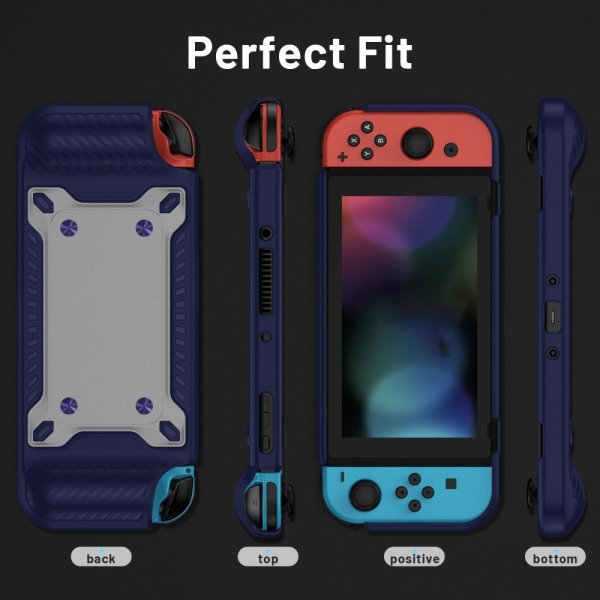 Stødsikkert cover til Nintendo Switch OLED Blå