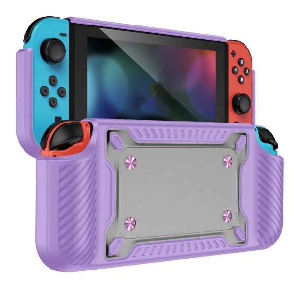 Stødsikkert cover til Nintendo Switch OLED Lilla