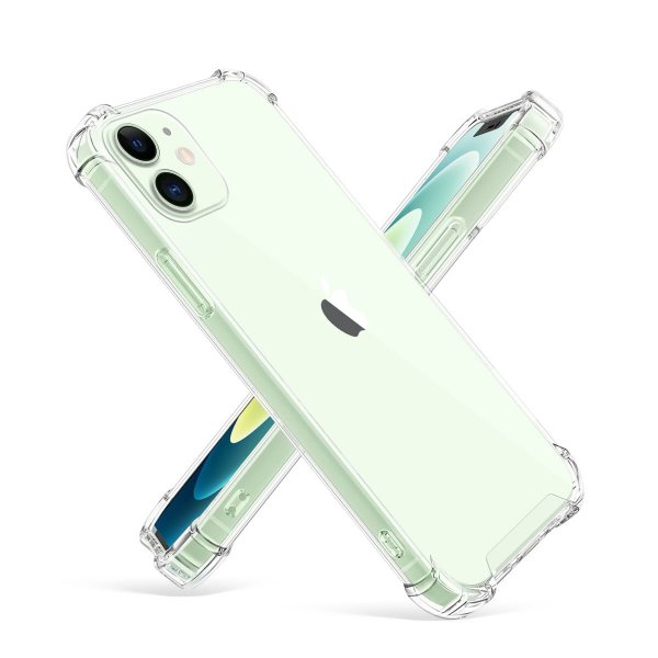 iPhone 12 Mini Cover Stødresistent Transparent