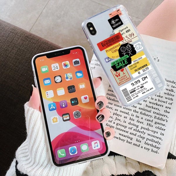 iPhone X/iPhone Xs Cover Stødsikker Transparent