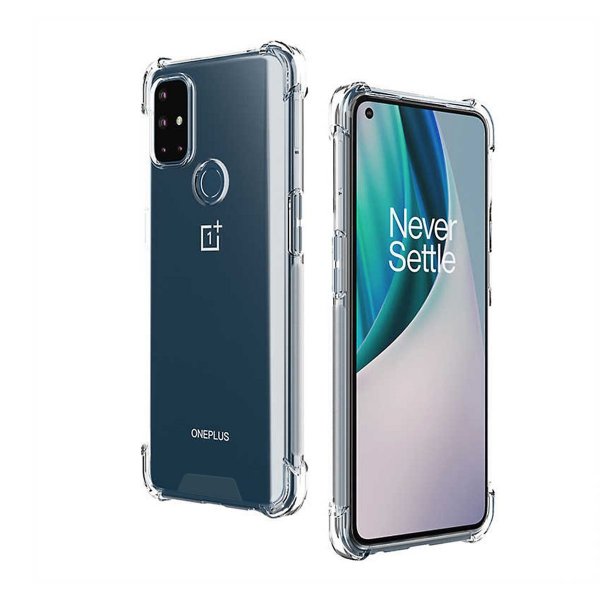 OnePlus Nord N10 5G Cover Stødsikkert Transparent