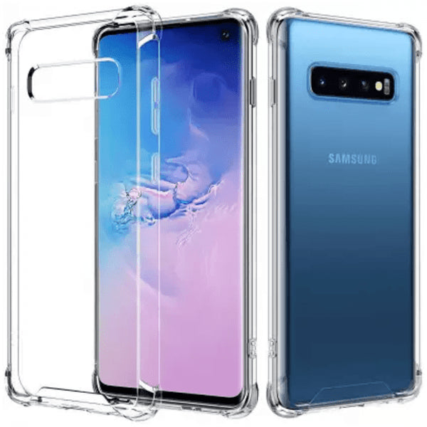 Samsung Galaxy S10 Cover Stødsikkert Gennemsigtigt