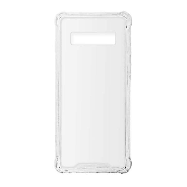 Samsung Galaxy S10 Cover Stødsikkert Gennemsigtigt