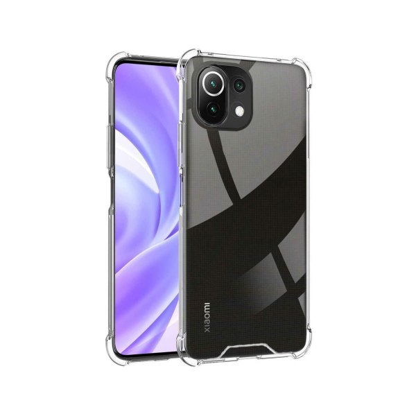 Xiaomi Mi 11 Lite Cover Stødsikkert Transparent