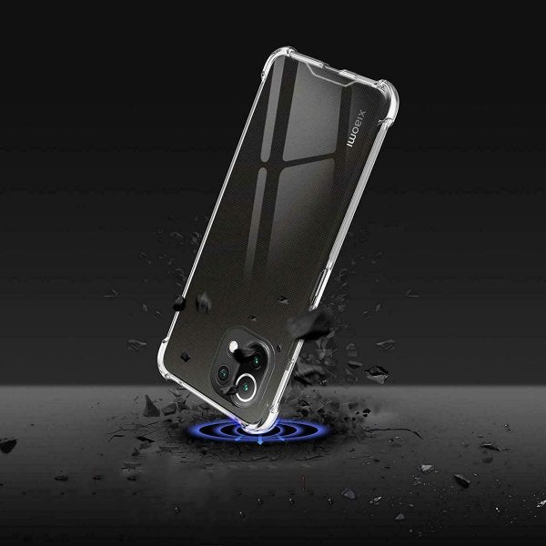 Xiaomi Mi 11 Lite Cover Stødsikkert Transparent