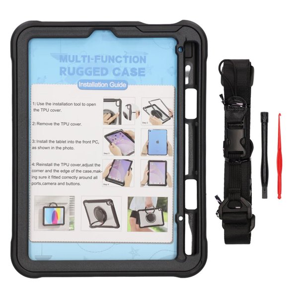 iPad mini (6. generation)/iPad mini (A17 Pro) Cover Stødsikkert Transparent