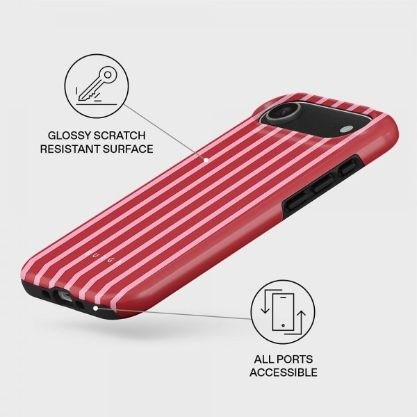 Burga iPhone Air Cover Tough MagSafe Strawberry Jam