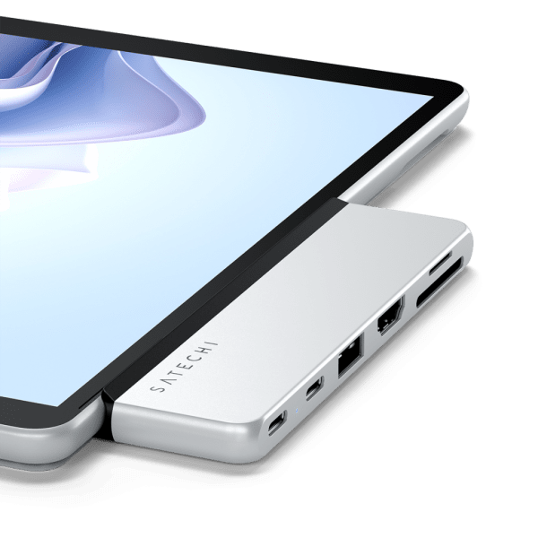 Satechi Dual USB-C Hub til Surface Pro 9