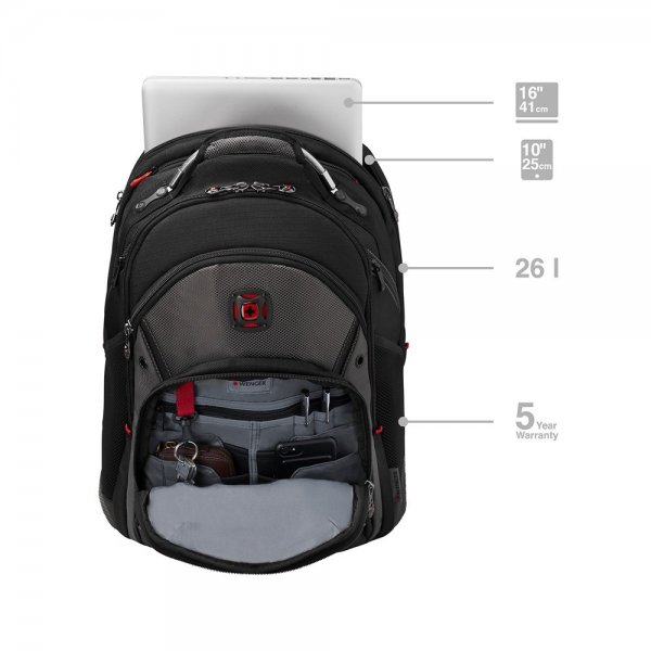 Wenger Synergy 16" Computerrygsæk Grå/Sort