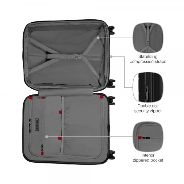 Wenger Syntry håndbagage 55 cm sort