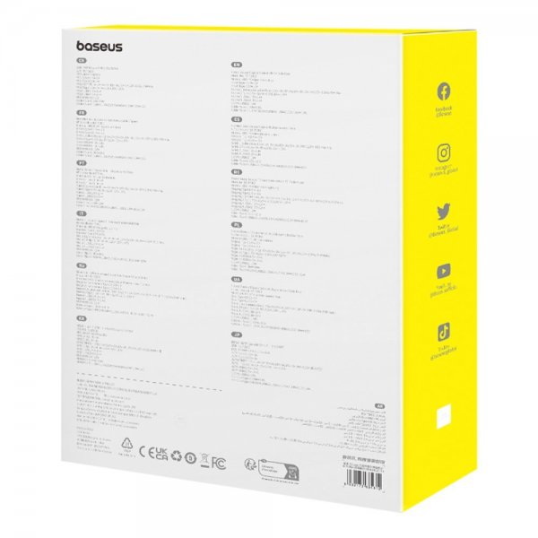 Baseus T-Space Series USB-hub til Tesla 45W
