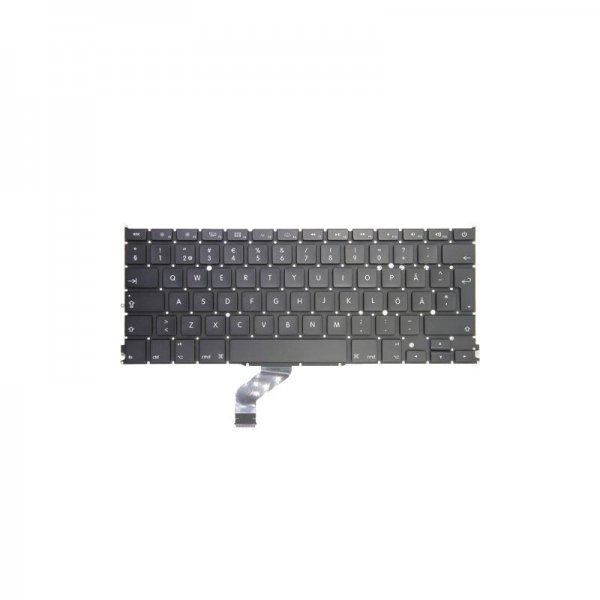 Tastatur (dansk) MacBook Pro 13" Retina A1425 (sidst 2012 - tidlig 2013)