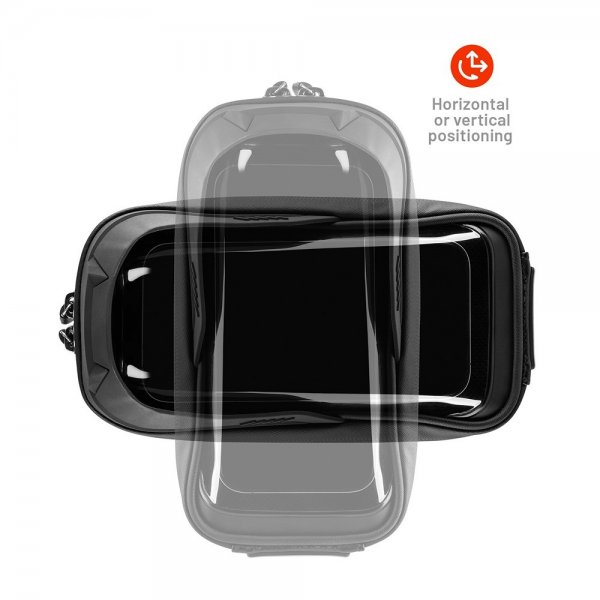 Fastmonteret telefonholder til cykel Bikee Bag 2 Sort