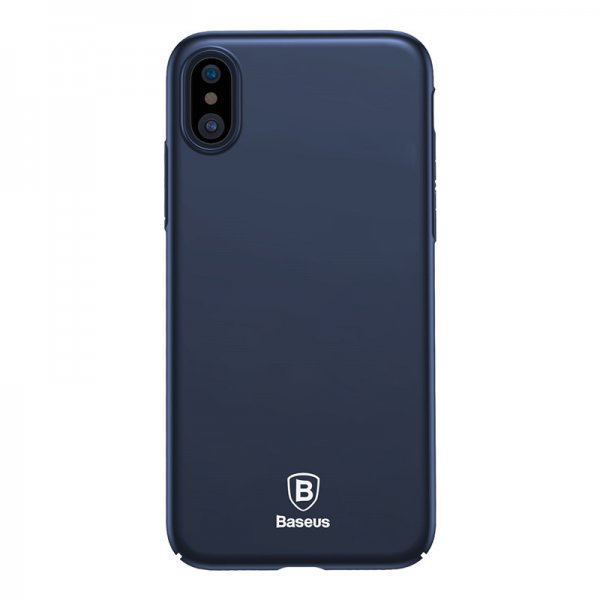 Baseus iPhone X/Xs Cover Tyndt Cover Blå