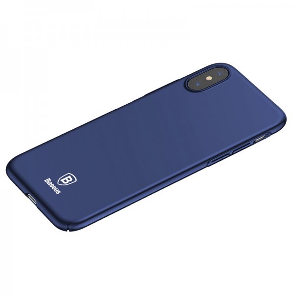 Baseus iPhone X/Xs Cover Tyndt Cover Blå