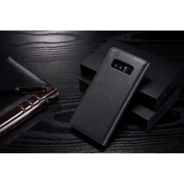 Dg.Ming Samsung Galaxy Note 8 Pung Etui Aftagelig Skal Sort