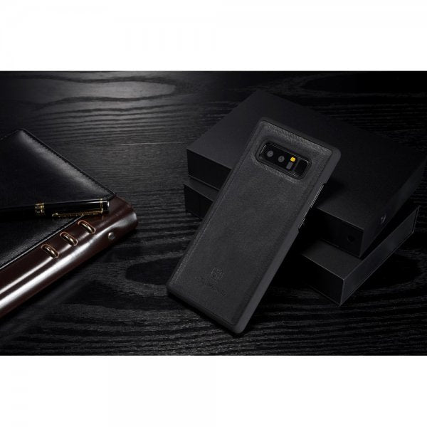 Dg.Ming Samsung Galaxy Note 8 Pung Etui Aftagelig Skal Sort