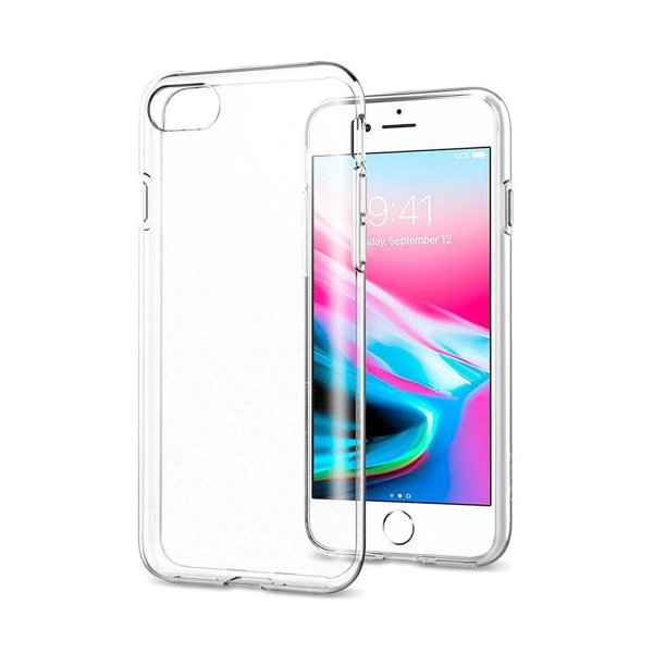 iPhone 7/8/SE Cover Stødresistent TPU Transparent