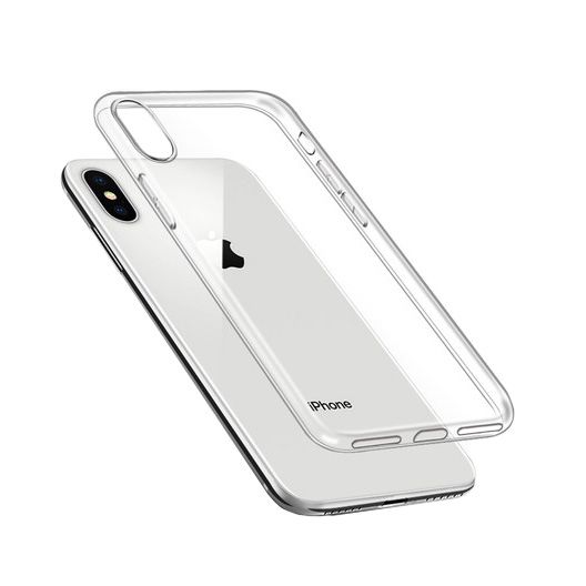 iPhone X/iPhone Xs Cover Stødsikkert TPU Transparent