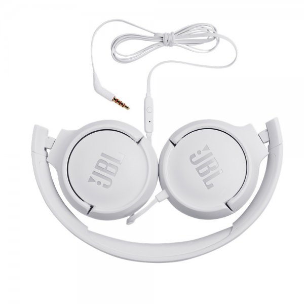 JBL Kablede Høretelefoner Tune 500 Hvid