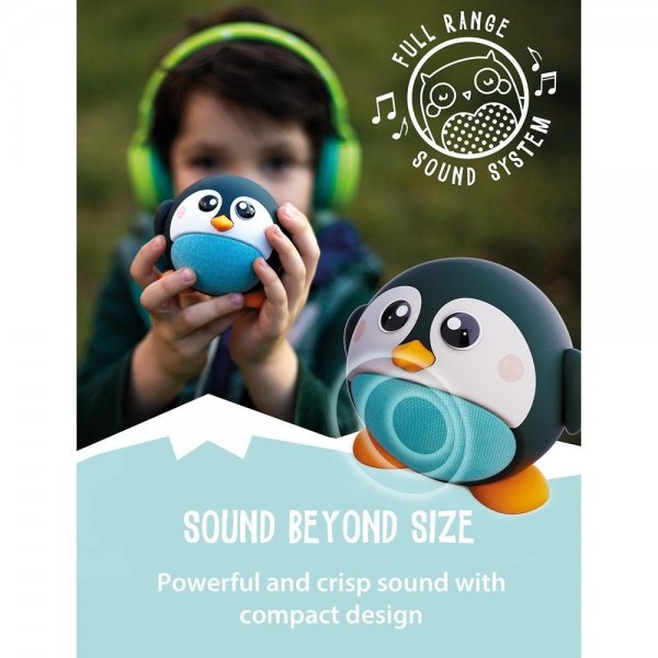 Planet Buddies Trådløs Højttaler til Børn Pepper the Penguin