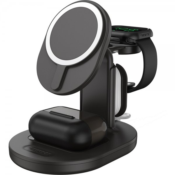 Otterbox Trådløs Oplader 3-i-1 Charging Station MagSafe Radiant Night