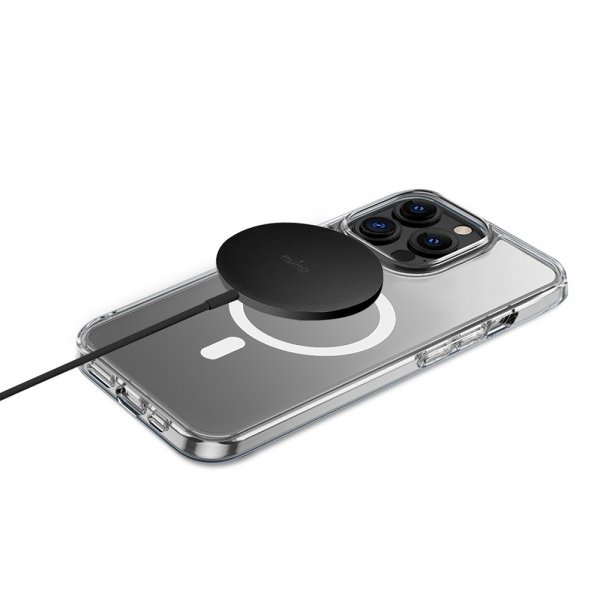 Puro Trådløs Oplader Magnetic USB-C Charging Cable MagSafe Sort