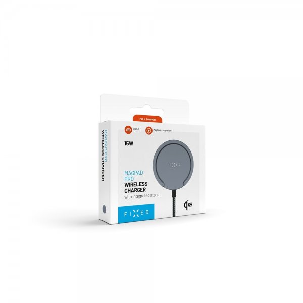 Fastsiddende Trådløs Oplader MagPad Pro Qi2 MagSafe 15W