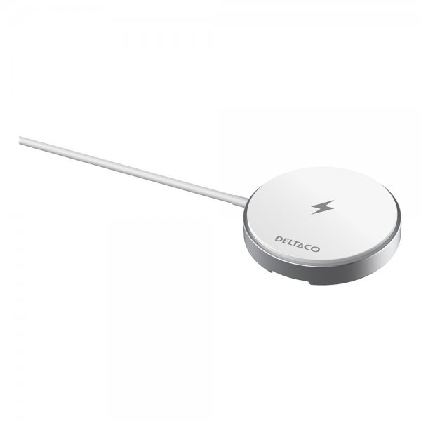 Deltaco Trådløs Oplader med Standerfunktion 15W MagSafe