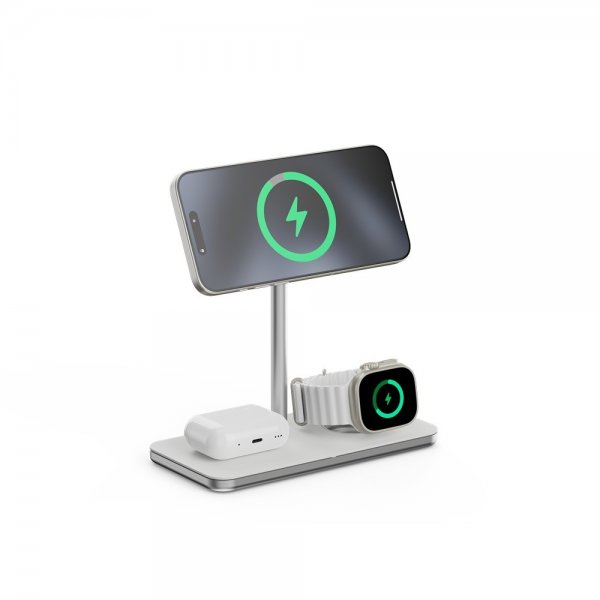 LINQ by Elements Trådløs Oplader ProCharge 3i1 Qi2 Charging Stand