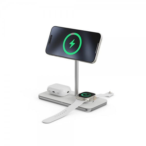 LINQ by Elements Trådløs Oplader ProCharge 3i1 Qi2 Charging Stand