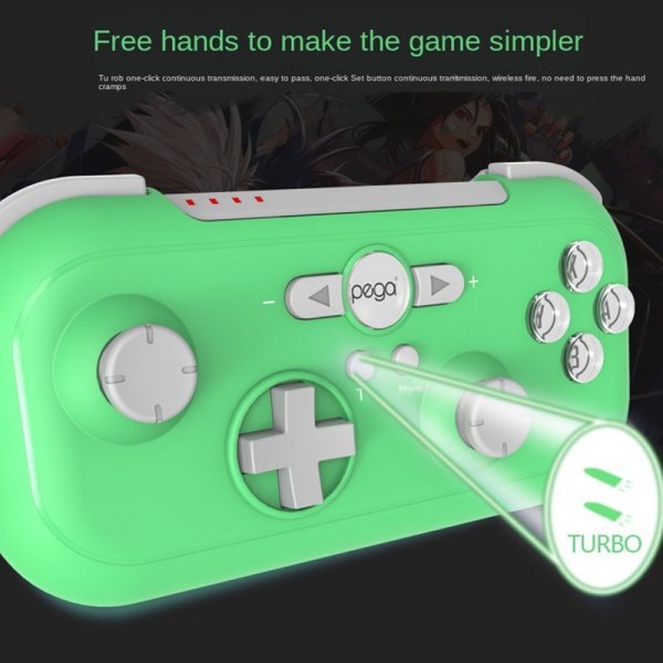 Ipega Trådløs Mini Gamepad til Nintendo Switch/Android/PC Gul