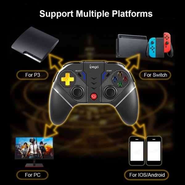 Ipega Trådløs Gamecontroller til PC/Nintendo Switch