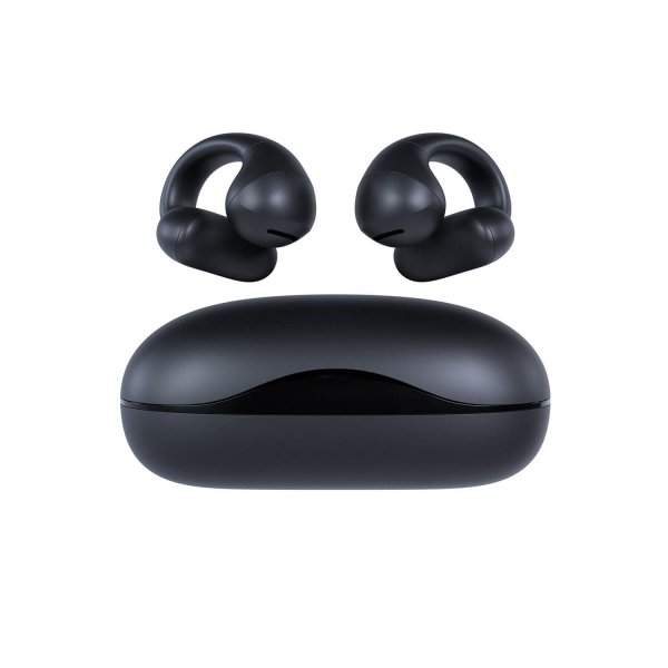 Happy Plugs Trådløse Høretelefoner Clip Open Ear Wireless Sort