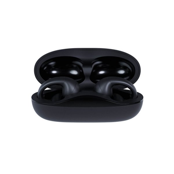 Happy Plugs Trådløse Høretelefoner Clip Open Ear Wireless Sort