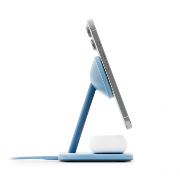 Twelve South HiRise 2 Deluxe 2-i-1 MagSafe-oplader Glacier Blue