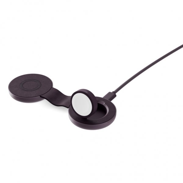 Twelve South ButterFly SE 2-i-1 MagSafe-oplader Midnight Plum