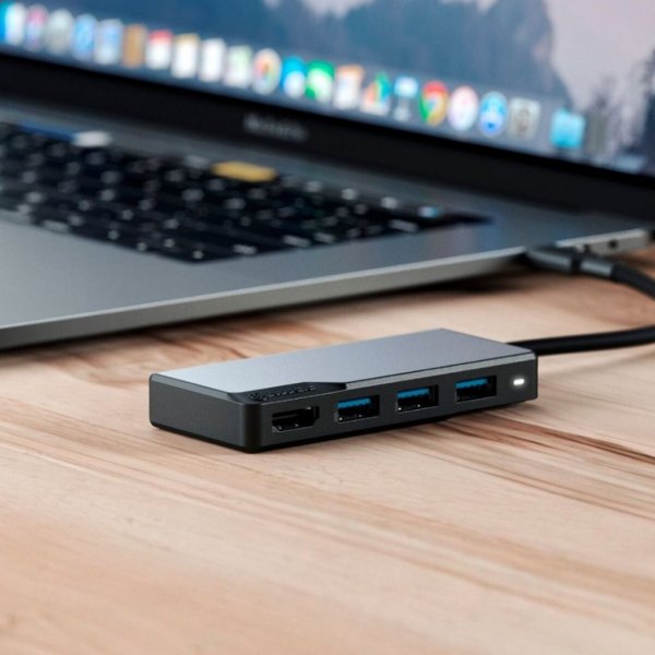 ALOGIC USB-C Fusion CORE 5 i 1 HDMI & USB Hub Space Grey