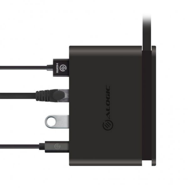 ALOGIC USB-C Travel Dock Essential 4 porte med 100W PD