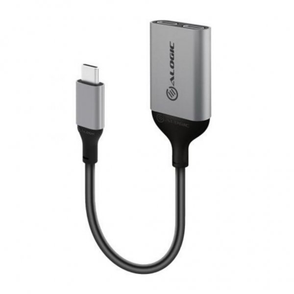 ALOGIC Ultra USB-C til USB-C hunstik og lydudgang 10 cm