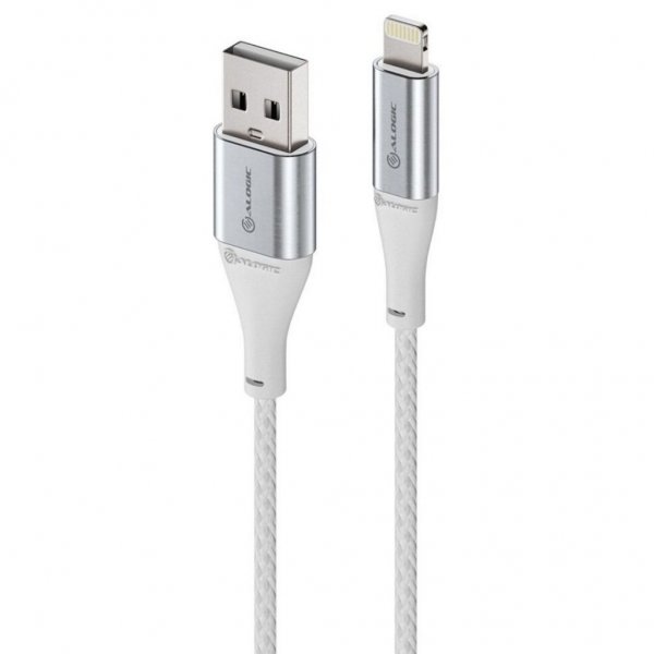 ALOGIC Ultra USB-A til Lightning-kabel 1.5 m Sølv