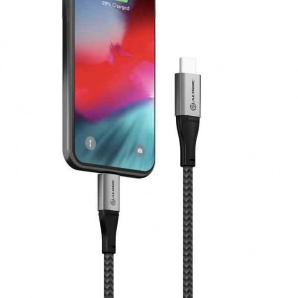 ALOGIC Ultra USB-C til Lightning-kabel 1,5 m Space Grey