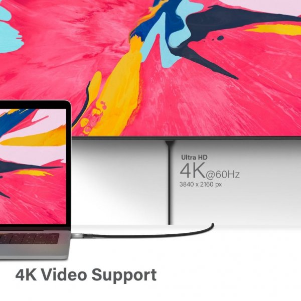 ALOGIC Ultra USB-C til HDMI Kabel 4K @60Hz 1 meter